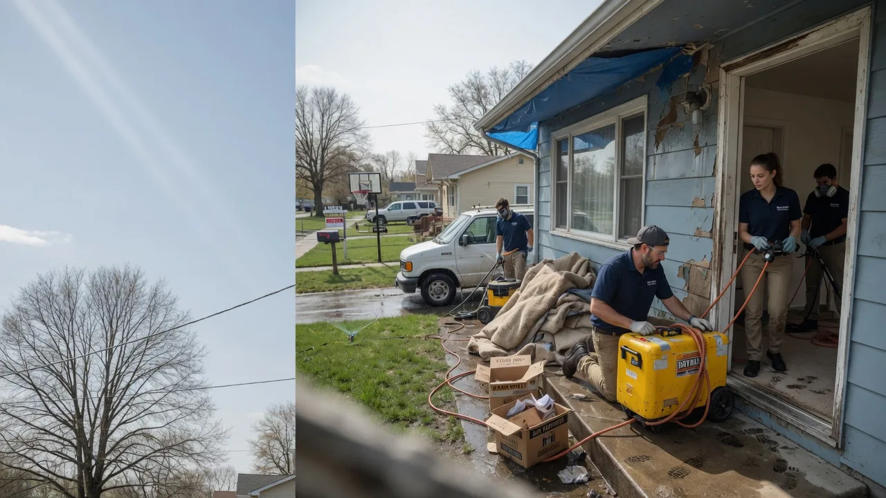 Basement Flood Cleanup in Logan, NM near me